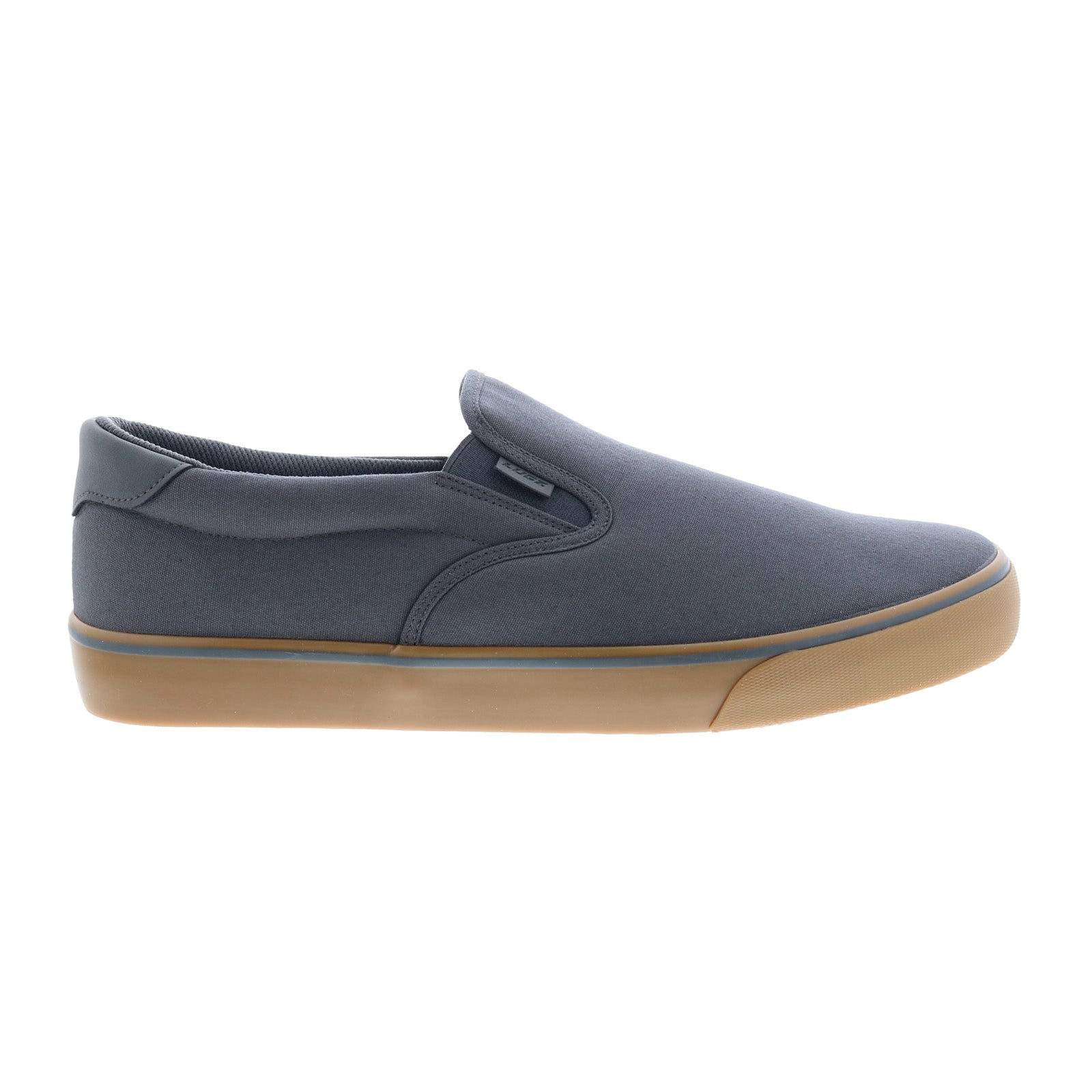 mclprc-0823_clipper_charcoal_gum-img4_reshoot_01 Lugz Clipper MCLPRC-0823 Mens Gray Canvas Slip on Lifestyle Sneakers Shoes - Image 1