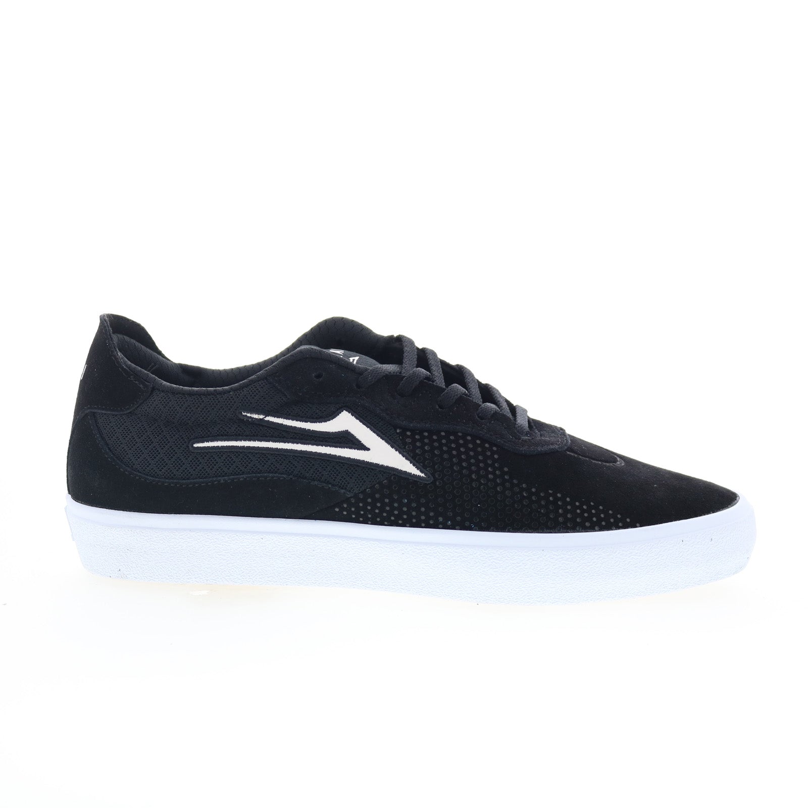 ms222-0263-a00_essex_black_suede_01_74fb92a7-1bd6-4c09-b414-930d71c9b05d Lakai Essex MS2220263A00 Mens Black Suede Skate Inspired Sneakers Shoes - Image 1