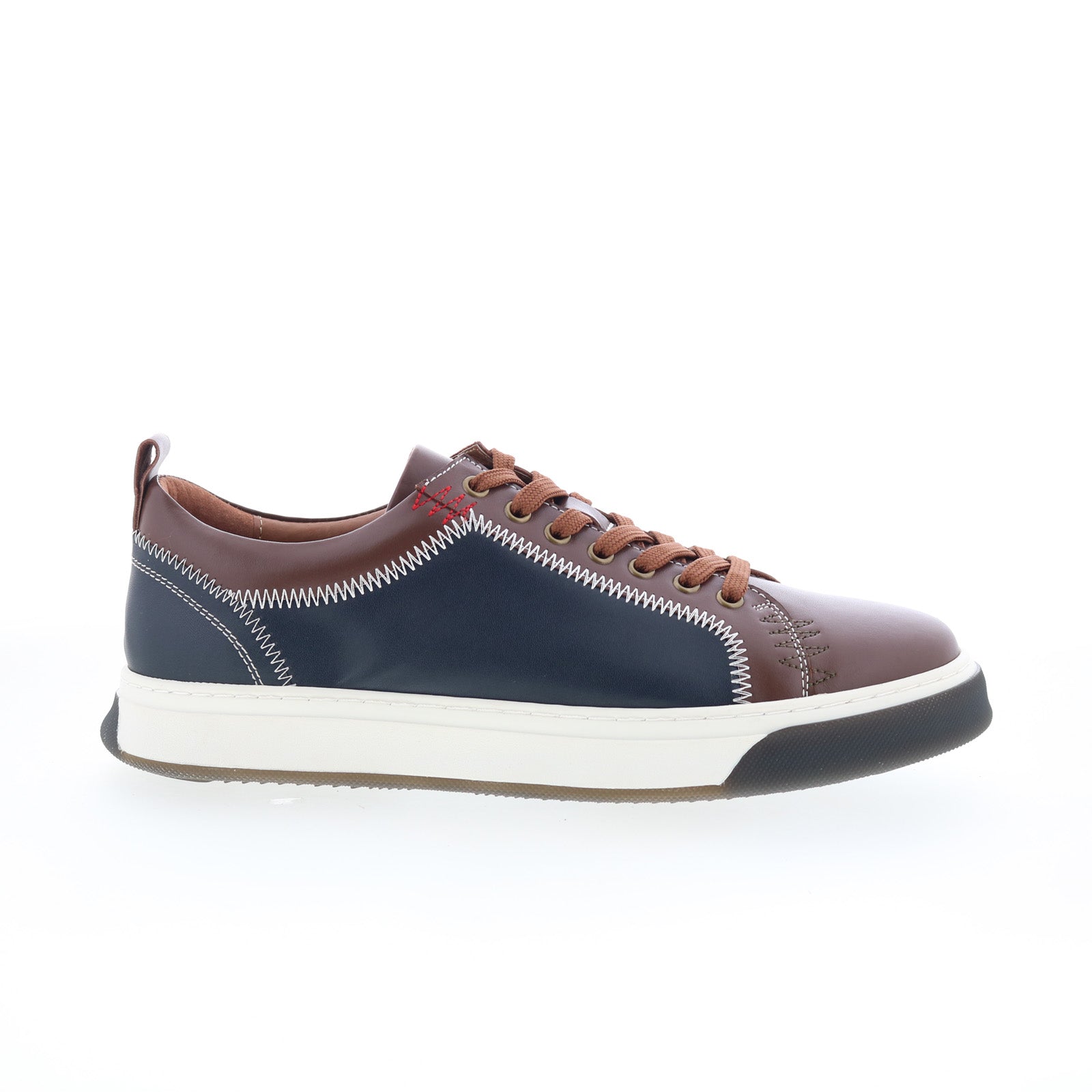 rg5653l_thorns_brown-img4_01_92a8b846-4cbf-4a20-99f8-79324f7f13c0 Robert Graham Thorns RG5653L Mens Brown Leather Lifestyle Sneakers Shoes - Image 1
