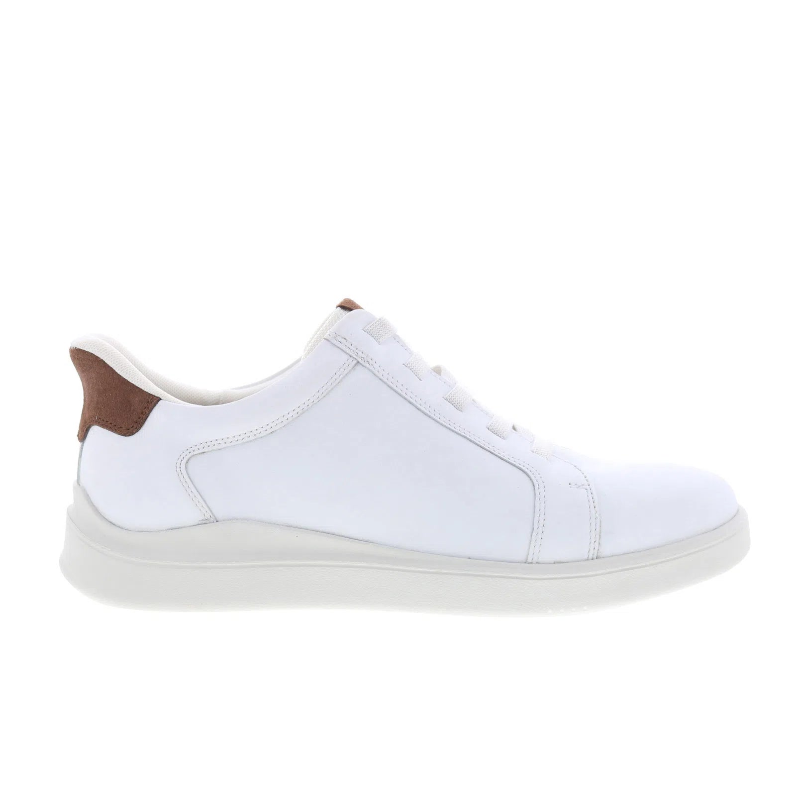 rmtynnar_white_reshoot_01 Rockport Tynnar Step Activated Casual Mens White Wide Sneakers Shoes - Image 1